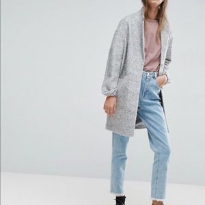 ASOS Textured Coat NWOT